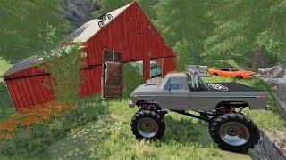 Millionaire buys ranch with abandoned barns | Farming Simulator 22