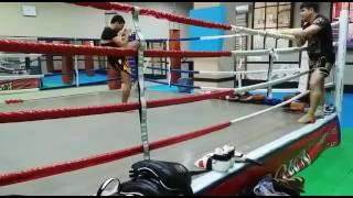 Training for European Championship.Zohrab Legend Azimov and Golden Coach Hakim Haciyev