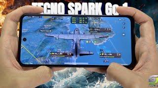 TECNO SPARK Go 1 test game PUBG Mobile | Unisoc T615