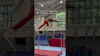 I thought I was gonna slip off #parkour #tumbling #gymnastics #olympicsport #stick #flip #sports