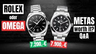 Which to buy: Rolex Explorer or Omega Aqua Terra? | Community Q&A