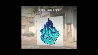 Sticker | Liquid Fire | CS1