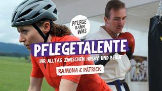 Pflegetalente Ramona und Patrick: Triathlon, ESDO und Pflege-Challenges | Folge 3 #PflegeKannWas