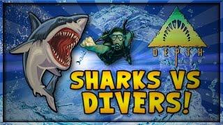 SHARKS vs DIVERS - Depth is an Amazingly Fun Multiplayer Game!