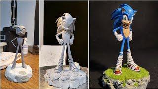 4 Days (40 Hours) Sonic Making with Clay -Sculpey / Sonic Boom [ADAM]