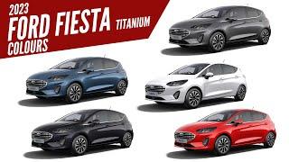 2023 Ford Fiesta Titanium Hatchback - All Colors - Images  | AUTOBICS