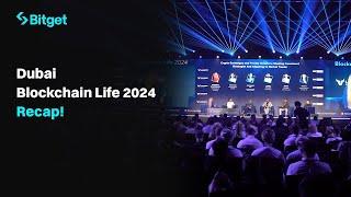 Bitget At Blockchain Life 2024 in Dubai