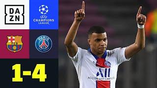 Maschine Mbappe im Camp Nou: FC Barcelona - PSG 1:4 | UEFA Champions League | DAZN