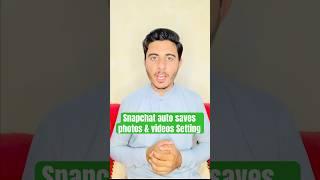 How To Auto Save Snapchat Pictures & Videos To Gallery 2025