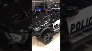 Электромобиль детский 4WD Ford Raptor Police