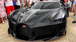 BUGATTI La Voiture Noire - Drive, Design and Features (4k)