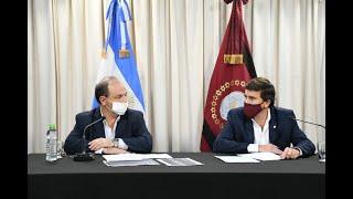 Villada y Posadas anuncias nuevas medidas por Covid19 040720  Gobierno de Salta