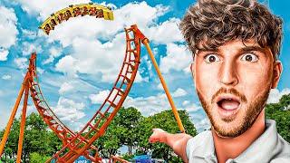 Building IMPOSSIBLE Roller Coasters At My Theme Park! (Part 2)