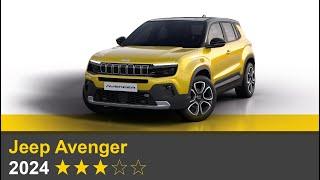 Euro NCAP Crash & Safety Tests of Jeep Avenger 2024