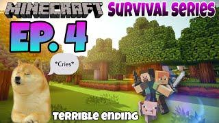 RIP my luck || Minecraft Survival Series #4 || Sanvi The Gamer