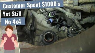 Customer Spent $1000's And Still No 4WD