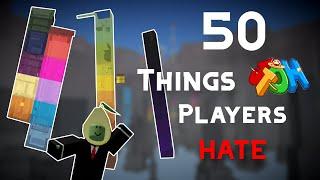 50 Things JToH Players HATE