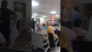 waiting for test in popular diagnostic center dinajpur.