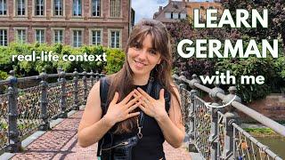 Practice Your German Language Skills with Real-Life Context: Visiting My Friend in Strasbourg – VLOG