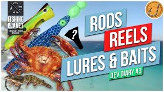 Noomaa Kuda - Dev Diary #3: Rods/Reels, Lures & Baits! | Fishing Planet