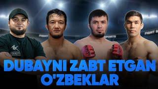 Dubayni zabt etgan MMA vakillar | Husan Majlimov, Mirafzal Axtamov, Ayubxan Mustayev