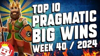  TOP 10 PRAGMATIC PLAY BIG WINS OF WEEK #40 - 2024