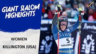 Sara Hector triumphs in Killington as Shiffrin crashes out | FIS Alpine World Cup 24-25