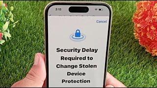 How to Turn Off Security Delay in Progress in iOS 18