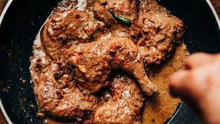 Traditional Spicy Chicken Roast l Biye Barir Roast