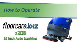 How to Operate the floorcare.biz x20B