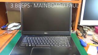 Dell Vostro 3550 or N5110 - 3 beeps error repair