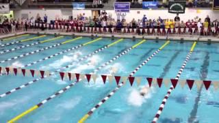 Wheaton College Men's 200 Free Relay Finals NEWMAC