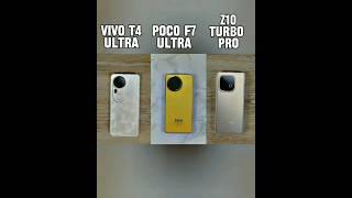 Vivo t4 ultra vs poco F7Ultra vs iQOO z10 turbo pro battery test#vivot4ultra #pocof7pocof7ultra