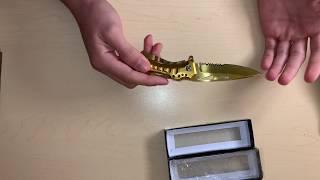 Review and unbox of MTech USA Ballistic MT-A705 Series Spring Assist Folding Knife