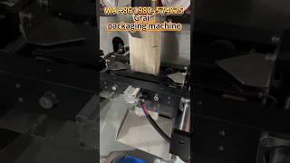 Multi head weigher VFFS grains filling packaging machine #machine #pack #factory #grain