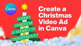 Canva Tutorial: Create a Christmas Video Ad in Canva