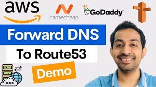 How to use domain provider's (GoDaddy/Namecheap) Email Hosting with Route53?