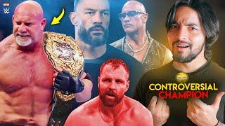 HOLY S***....Goldberg New World Heavyweight Champion!? Roman Reigns & The Rock STILL!