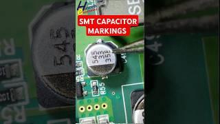 What Does '545 33 35E' Marking Mean on SMD Electrolytic Capacitor? | #shorts