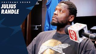 “It’s All About Moving Forward Now." | Julius Randle WCF Game 4 Postgame Sound | 05.26.25