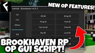 Brookhaven  Ice Hub Script|Exploit|Roblox|LxndynYT