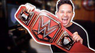 WWE Universal Championship Replica Title Belt + Finn Balor Side Plates | Unboxing