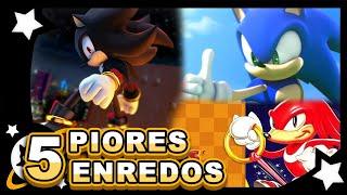 TOP 5: AS PIORES HISTÓRIAS DE SONIC ! (A PIOR NÃO É O SONIC 2006)