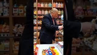 #trump #candy #shop