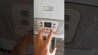 котёл газовый BAXI ECO 4S регулировка мощности котла.