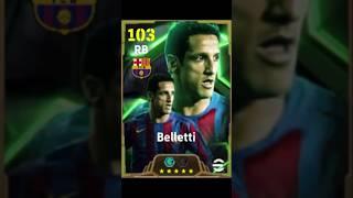 BELLETTİ NASIL 103 YAPILIR? İLERLEME PUANI NASIL BASILMALI? EFOOTBALL 2025#belletti #efootball #pes