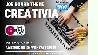 Creativia Job Board WordPress Theme Demo Imported 2023 - 2024