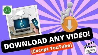 Download ANY Video From ANY Website (This Chrome Extension is a Game Changer!)