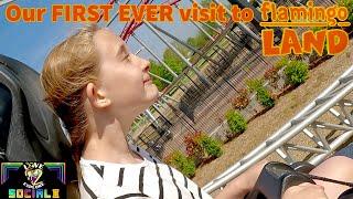 FLAMINGO LAND Vlog 11th May 2024 | Our FIRST EVER visit including ON RIDE POV'S