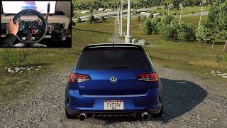 NFS HEAT VOLKSWAGEN GOLF 7 GTI - Logitech g29 gameplay